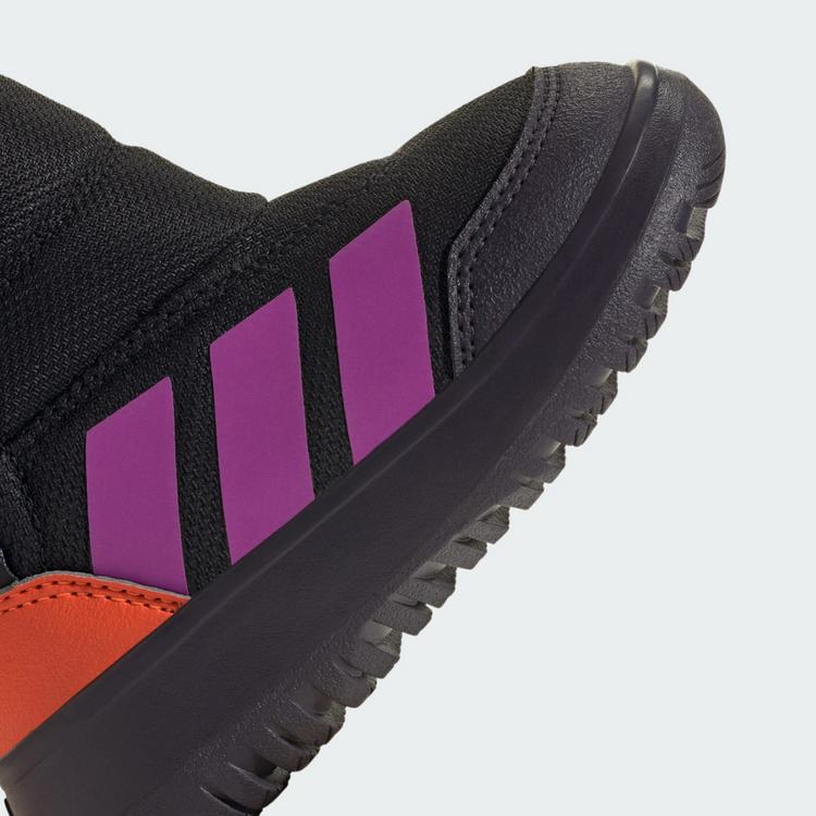 adidas adidas Winterplay Schuhe Kids Winterschuhe Kinder - Core Black / Purple Burst / Impact Orange - 7 | SportScheck