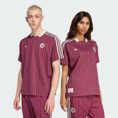 Rückansicht von adidas Ajax Amsterdam Terrace Icons Trikot Fußballtrikot Victory Crimson