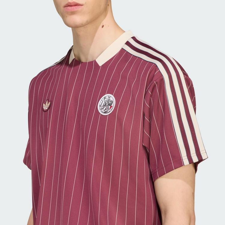 adidas adidas Ajax Amsterdam Terrace Icons Trikot Trikot - Victory Crimson - 1 | SportScheck
