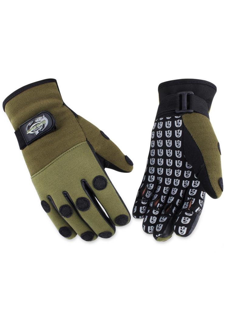 normani Fishing Sports normani Fishing Sports Selachii Handschuh - Oliv - 1 | SportScheck