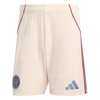 adidas Ajax 25/26 Ausweichshorts Fu&szlig;ballshorts Herren - Halo Ivory