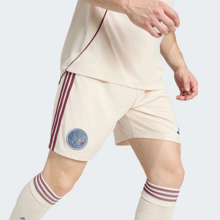 adidas adidas Ajax 25/26 Ausweichshorts Fu&szlig;ballshorts Herren - Halo Ivory - 0 | SportScheck