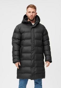 Rückansicht von Derbe Interholm Winterjacke Herren jet black