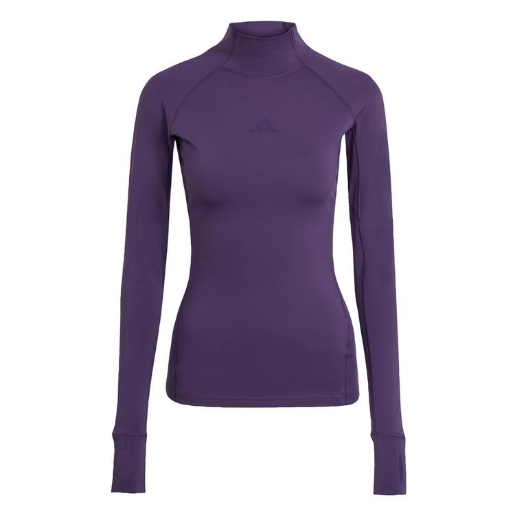 adidas adidas adidas TECHFIT COLD.RDY Longsleeve Funktionsshirt Damen - Aurora Plum - 0 | SportScheck