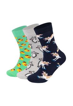 Happy Socks Animals Freizeitsocken navy