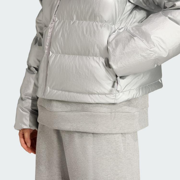 adidas adidas Helionic Holiday CLIMAWARM Daunenjacke Daunenjacke Damen - Silver Metallic - 0 | SportScheck