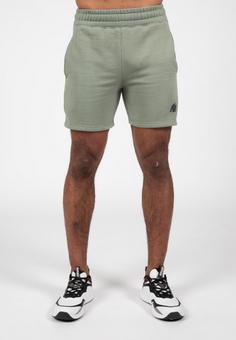 Rückansicht von Gorilla Wear Leon Funktionsshorts Herren Green