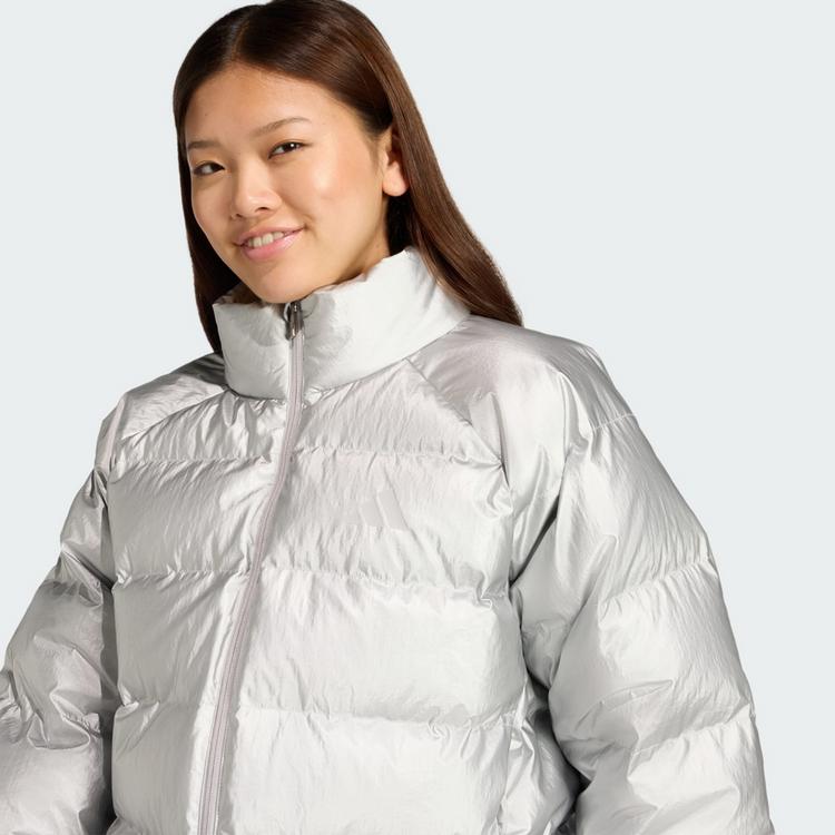 adidas adidas Helionic Holiday CLIMAWARM Daunenjacke Daunenjacke Damen - Silver Metallic - 1 | SportScheck