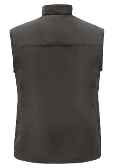 Rückansicht von normani Outdoor Sports Weste Anthrazit