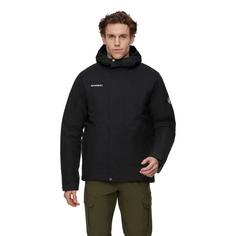 Rückansicht von Mammut GORE-TEX Treeline HS Thermo Hardshelljacke Herren black