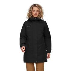Rückansicht von Mammut GORE-TEX Treeline Thermo Hooded Hardshelljacke Damen black