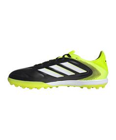 Rückansicht von adidas Copa Pure III Pro TF Coral Blaze Weiß Fußballschuhe schwarzweiss