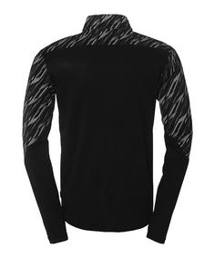 Rückansicht von Uhlsport Progressive 28 Sweatshirt Funktionssweatshirt schwarzweiss