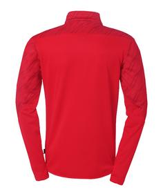 Rückansicht von Uhlsport Progressive 28 Sweatshirt Funktionssweatshirt rotweiss