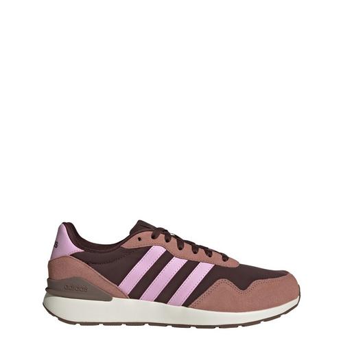 Rückansicht von adidas Run 60s 4.0 Schuh Sneaker Damen Shadow Brown / Bliss Lilac / Warm Clay