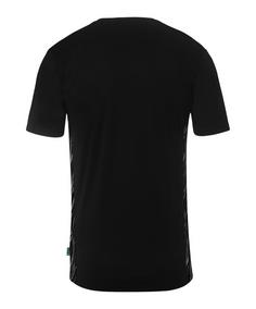 Rückansicht von Uhlsport Progressive 28 Trikot Weiß Fußballtrikot Herren schwarz