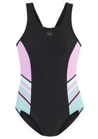 LASCANA Active Badeanzug Badeanzug Damen - schwarz-mint