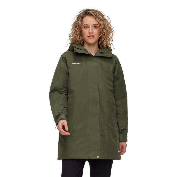 Mammut Mammut Treeline Thermo Hooded Hardshelljacke Damen - dark marsh - 0 | SportScheck