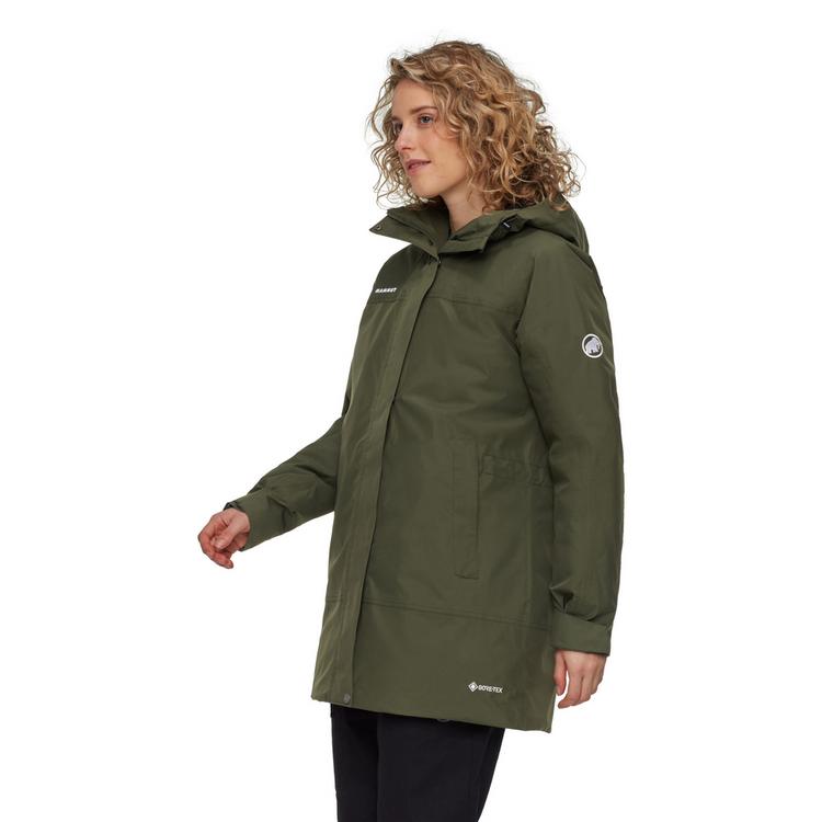 Mammut Mammut Treeline Thermo Hooded Hardshelljacke Damen - dark marsh - 2 | SportScheck