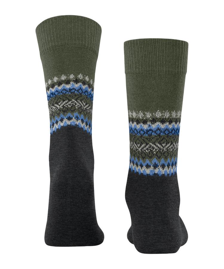 Burlington Burlington Rough Fair Isle Socken Herren - anthra.mel (3081) - 0 | SportScheck