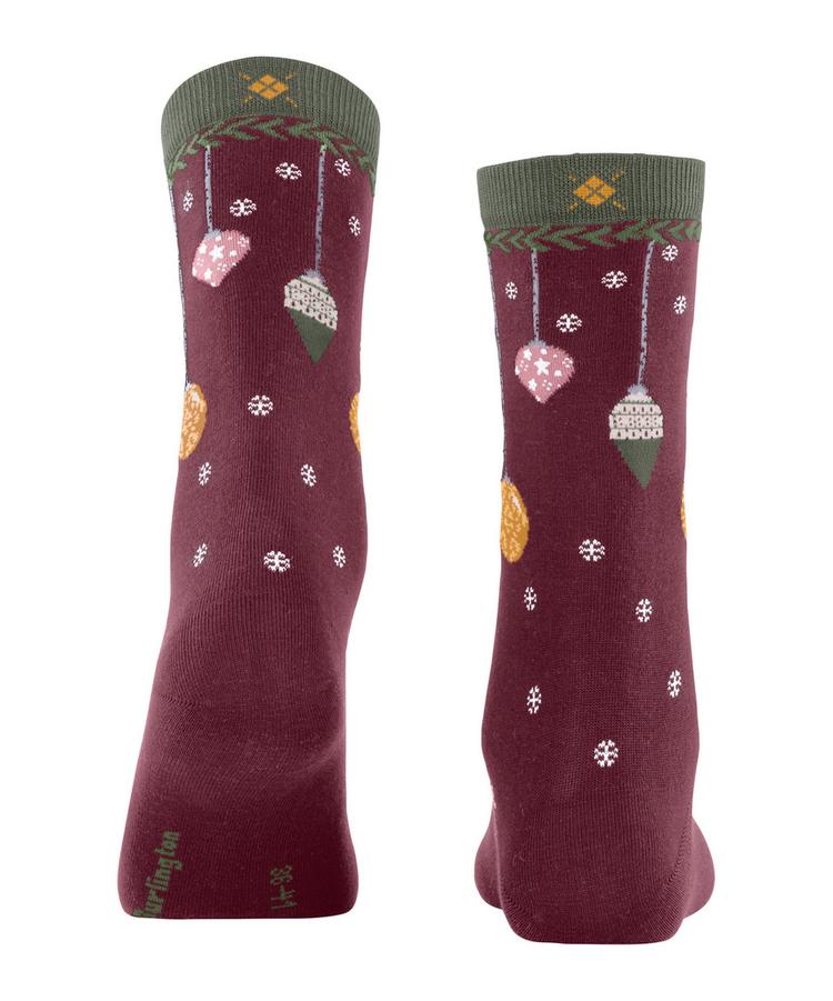 Burlington Burlington X-Mas Bauble Socken Damen - burgundy (8326) - 0 | SportScheck