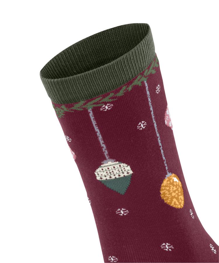 Burlington Burlington X-Mas Bauble Socken Damen - burgundy (8326) - 1 | SportScheck
