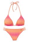 Buffalo Triangel-Bikini Bikini Set Damen - pink-orange
