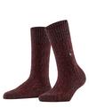 Burlington Rainy Boot Socken Damen - winetasting (8546)