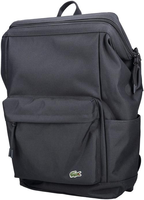 Rückansicht von Lacoste Rucksack Taschen Daypack Blau/Grau