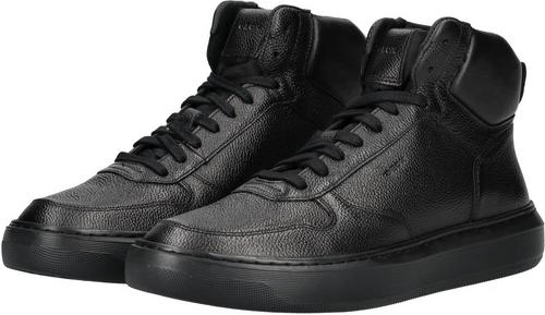 Rückansicht von Geox Sneaker Sneaker Herren Schwarz