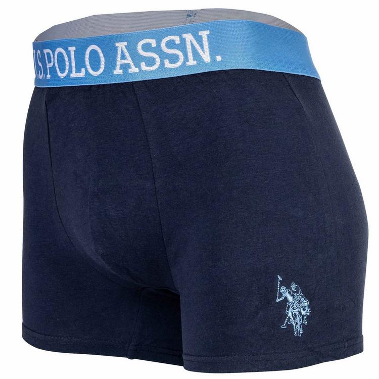 U.S. Polo Assn. U.S. Polo Assn. Boxershort Unterhose Herren - Blau/Rot - 4 | SportScheck