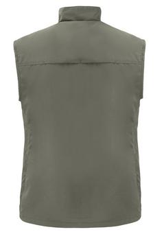 Rückansicht von normani Outdoor Sports Weste Stone