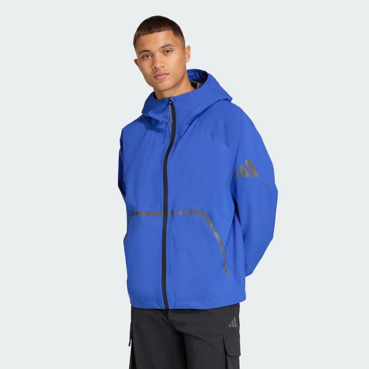 adidas adidas MYSHELTER CLIMAPROOF Regenjacke Jacke Herren - Semi Lucid Blue - 0 | SportScheck