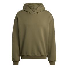adidas SOFT LUX HOODIE Hoodie Herren Olive Strata
