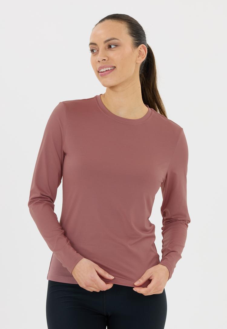 Athlecia Athlecia Almi Langarmshirt Damen - 4321 Rose Taupe - 1 | SportScheck