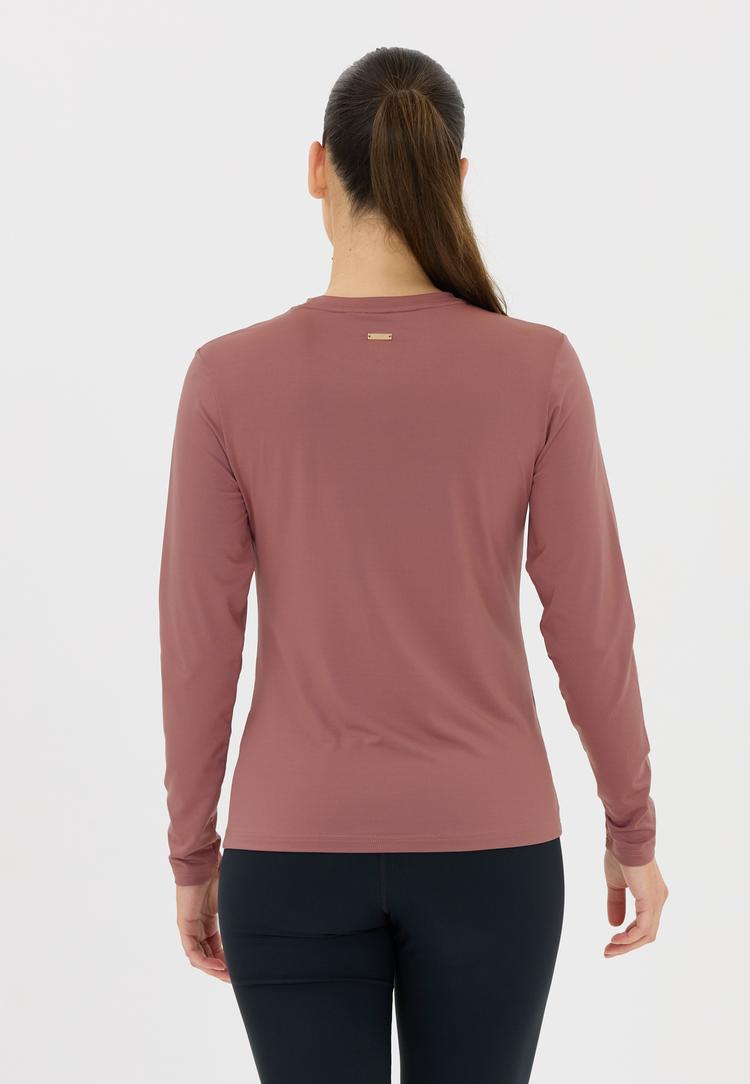 Athlecia Athlecia Almi Langarmshirt Damen - 4321 Rose Taupe - 3 | SportScheck