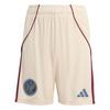 adidas Ajax 25/26 Ausweichshorts Fu&szlig;ballshorts Kinder - Halo Ivory