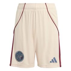 adidas Ajax 25/26 Ausweichshorts Fußballshorts Kinder Halo Ivory