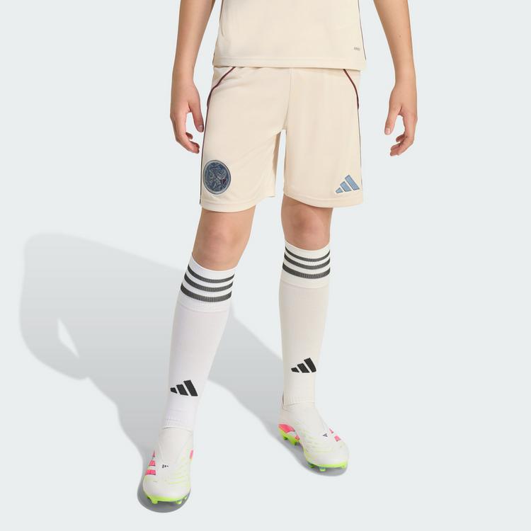 adidas adidas Ajax 25/26 Ausweichshorts Fu&szlig;ballshorts Kinder - Halo Ivory - 0 | SportScheck
