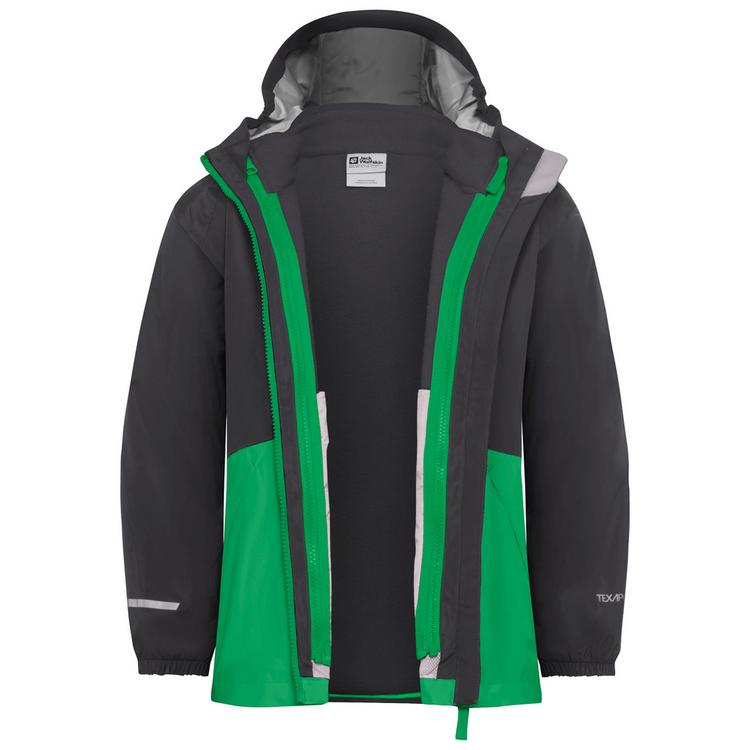 Jack Wolfskin Jack Wolfskin ICELAND 3IN1 JACKET K Doppeljacke Kinder - mystic green - 1 | SportScheck