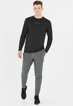 Rückansicht von Endurance Loker Langarmshirt Herren 1001 Black
