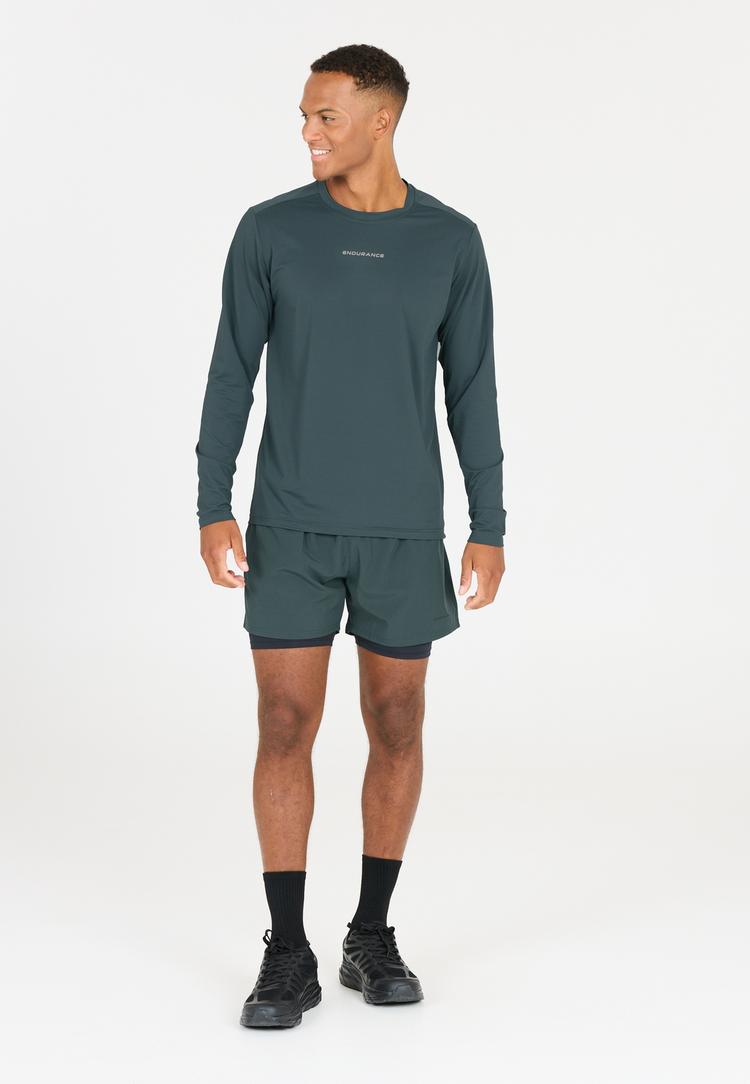 Endurance Endurance Loker Langarmshirt Herren - 3242 Dusty Forest - 0 | SportScheck