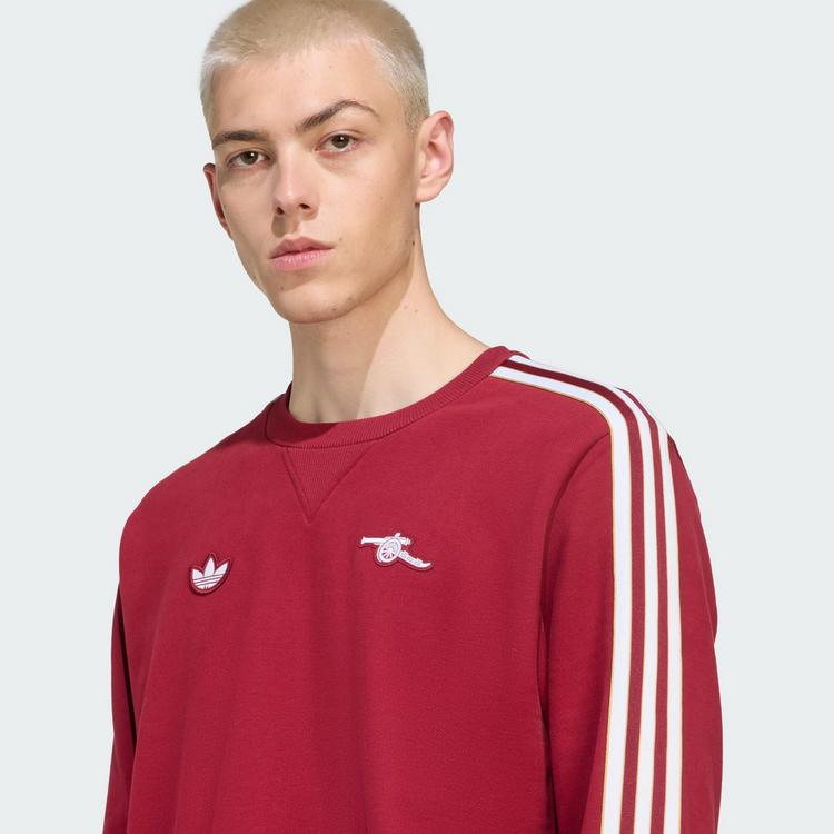adidas adidas FC Arsenal Terrace Icons Sweatshirt Hoodie Herren - Team Coll Burgundy 2 - 0 | SportScheck