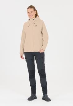 Rückansicht von Whistler Wheeler Regenjacke Damen 1265 Island Fossil