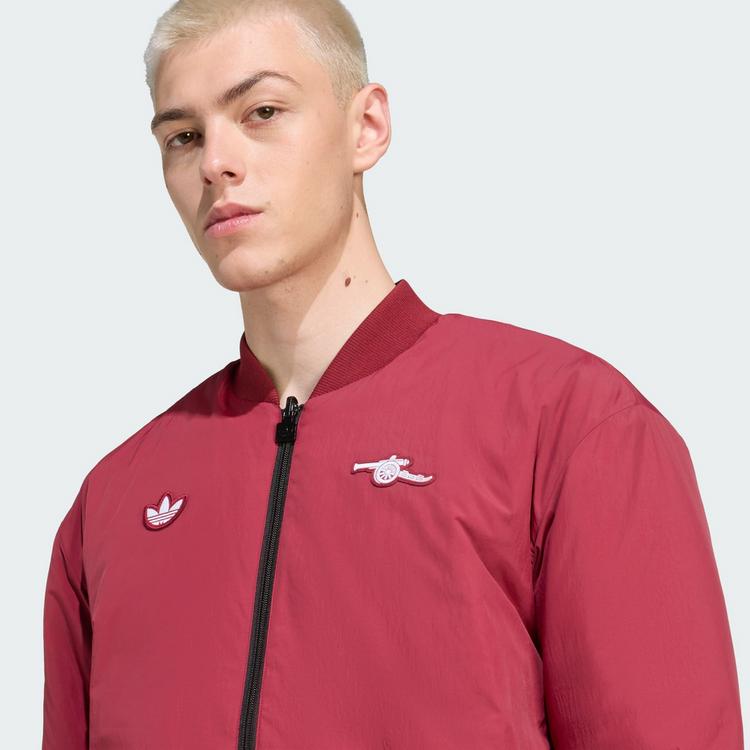 adidas adidas FC Arsenal Terrace Icons Jacke Trainingsjacke Herren - Team Coll Burgundy 2 / Black - 1 | SportScheck