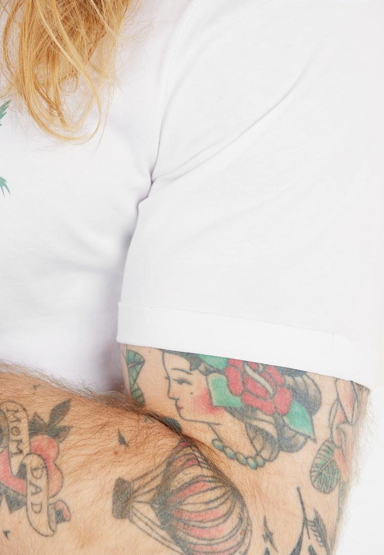 Cruz Cruz Flair Printshirt Herren - 1002 White - 2 | SportScheck