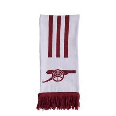 adidas FC Arsenal Ausweichausrüstung Schal Fanschal Cloud White / Alumina / Team Coll Burgundy 2