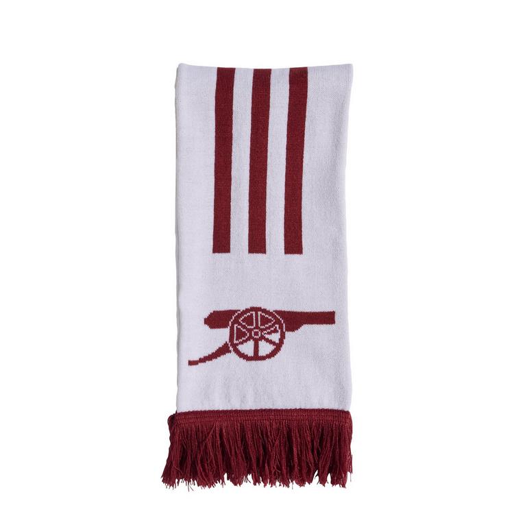 adidas adidas FC Arsenal Ausweichausr&uuml;stung Schal Fanschal - Cloud White / Alumina / Team Coll Burgundy 2 - 0 | SportScheck