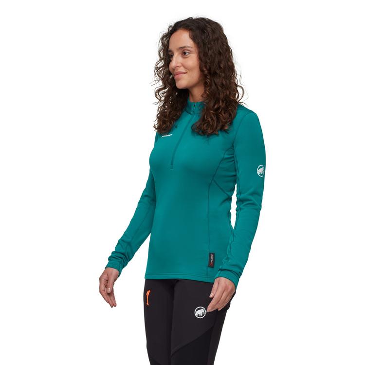 Mammut Mammut Aenergy Half Zip Langarmshirt Damen - deep teal - 3 | SportScheck