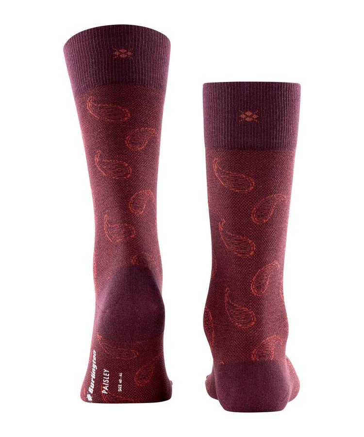 Burlington Burlington Paisley SO Socken Herren - barolo (8526) - 0 | SportScheck